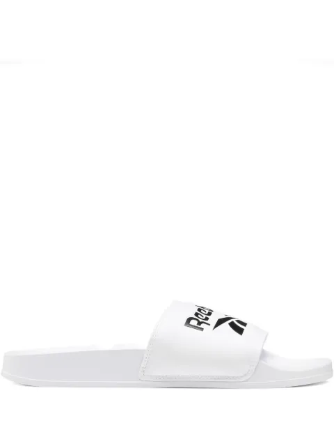 adidas Classic "White Black" slides White FW6229