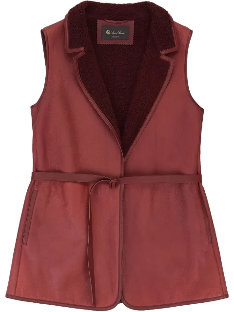 Loro Piana Sherman Hartfield gilet Red FAF8069R567