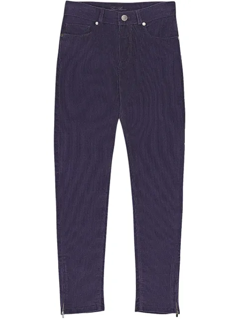 Loro Piana skinny-cut trousers Purple FAF8140K559