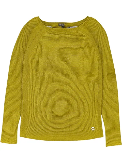 Loro Piana boat-neck cashmere sweater Yellow FAF8408B93C