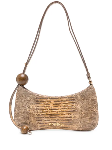 Jacquemus Le Bisou Perle shoulder bag Brown 233BA0573231150