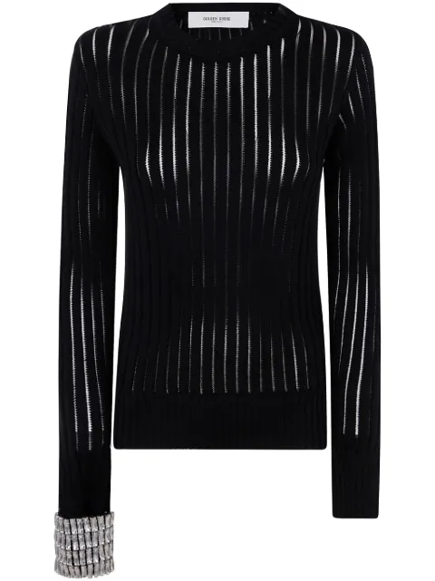 Golden Goose cotton sweater Black GWP02140P001835