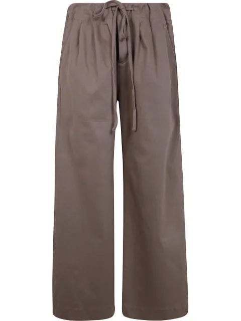 ENTIRE STUDIOS Cinch wide-leg trousers Brown ES2546TA