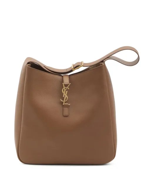Saint Laurent large Le 5 à 7 bag Brown 753837AAAUQ