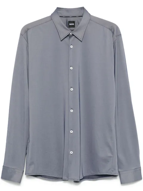 BOSS slim-fit shirt Blue 50533434