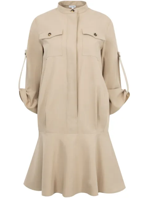 LOEWE shirt dress Neutrals S359Y09XG4
