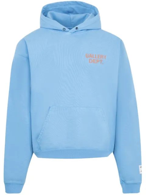 GALLERY DEPT. 90's GD-logo hoodie Blue GDLH50025
