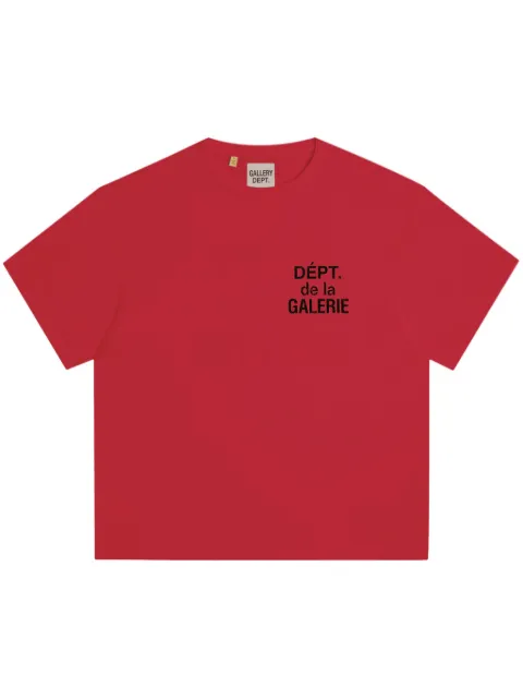 GALLERY DEPT. cotton t-shirt Red FT1000