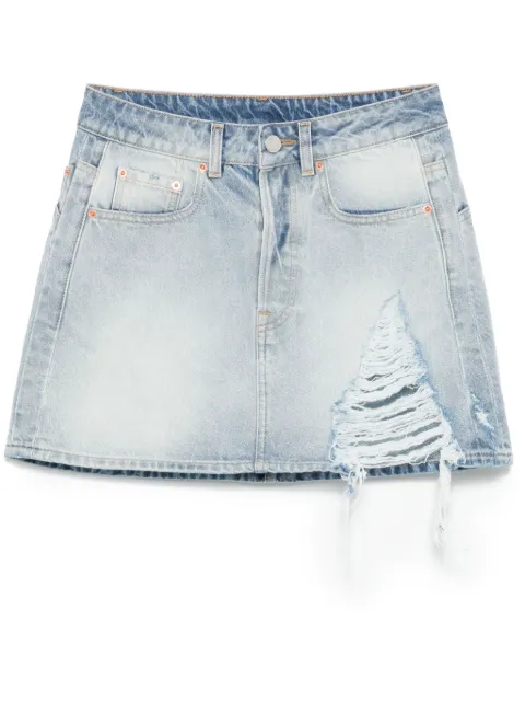 VETEMENTS denim mini skirt Blue WA66SK500L2803