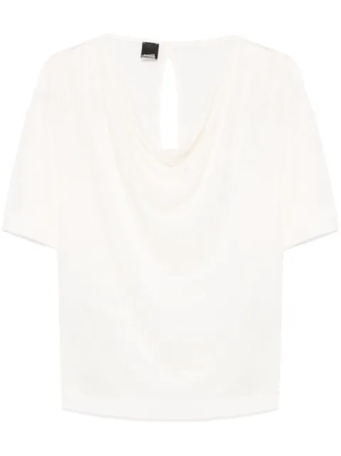 PINKO linen T-shirt White 104952A2GA