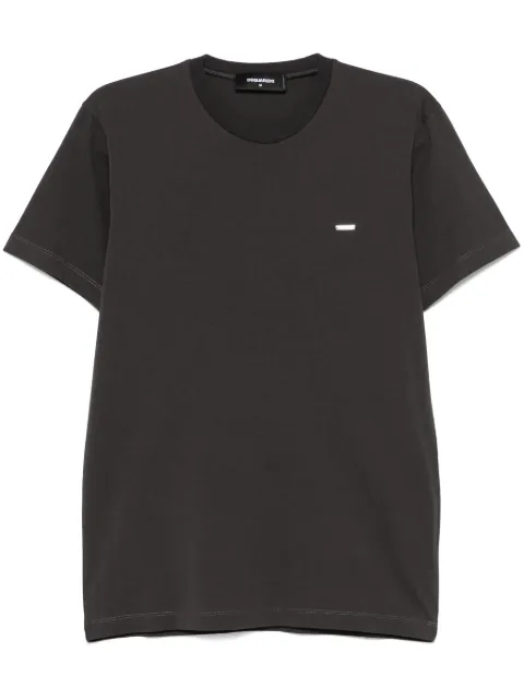DSQUARED2 logo-plaque T-shirt Grey S74GD1253D20020