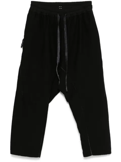 Isaac Sellam Experience New Short trousers Black NEWSHORTPANTSGAUFRE