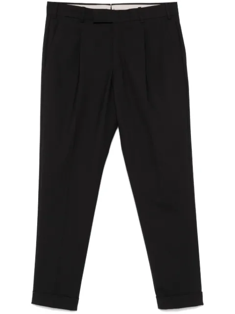 PT Torino belt-loops trousers Black CORFZAZ40FWDMA27