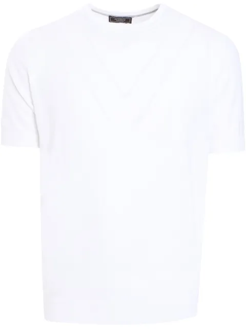 Peserico knitted T-shirt White R59012F14H9173
