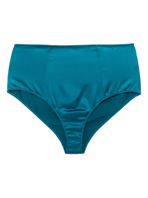 Kiki de Montparnasse Tous Les Jours high-waist briefs Blue TOUSLESJOURSHIGHWAISTPANTY