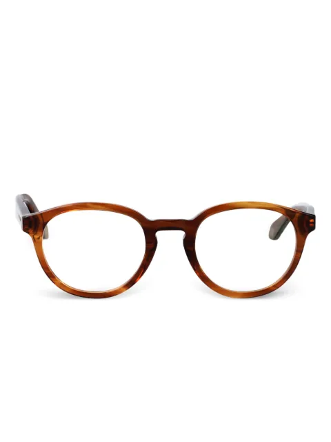 Giorgio Armani round-frame glasses Brown 0AR72486162