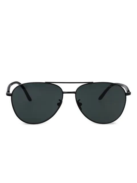 Giorgio Armani navigator-frame sunglasses Black 0AR6162300187