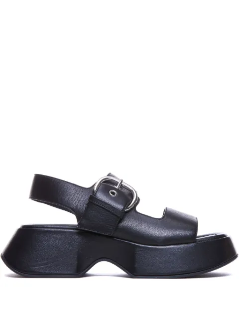 Vic Matie 40mm leather sandals Black 1E1500DGE02G200