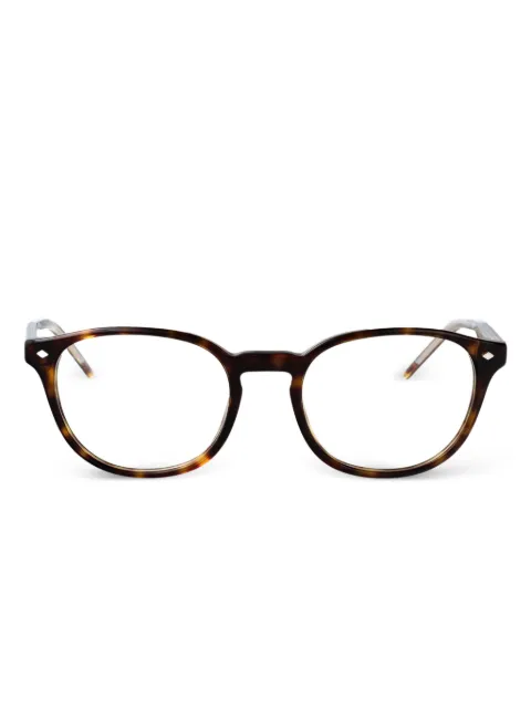 Giorgio Armani pantos-frame glasses Brown 0AR72595879
