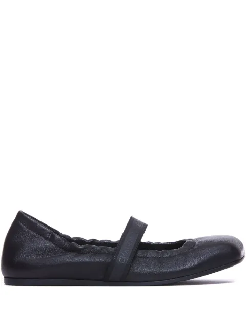 Vic Matie leather ballerina shoes Black 1G3568DG34G200