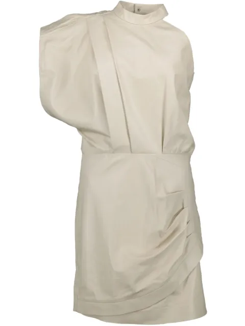 IRO leather dress Neutrals WP33PERNILLE