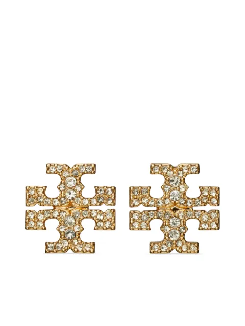 Tory Burch Icon pavé stud earrings Gold 158535