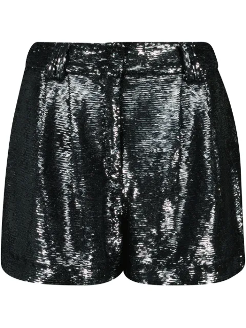 IRO sequin-embellished shorts Grey WP30NUCAS