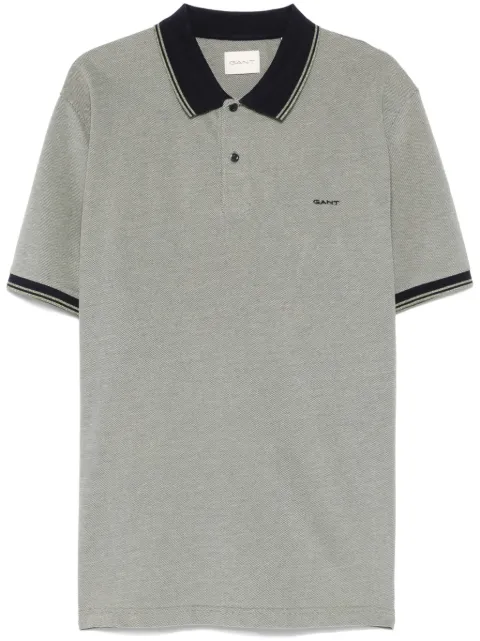 Gant piqué polo shirt Green 2057029