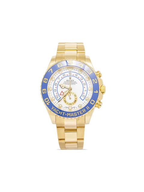 Rolex pre-owned Yacht Master II 44mm White 116688M