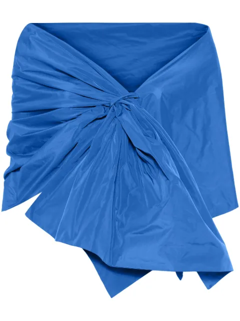 P.A.R.O.S.H. taffeta jacket Blue D400010PIMPY