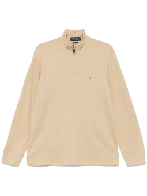 Polo Ralph Lauren half zip-up sweater Neutrals 710671929070