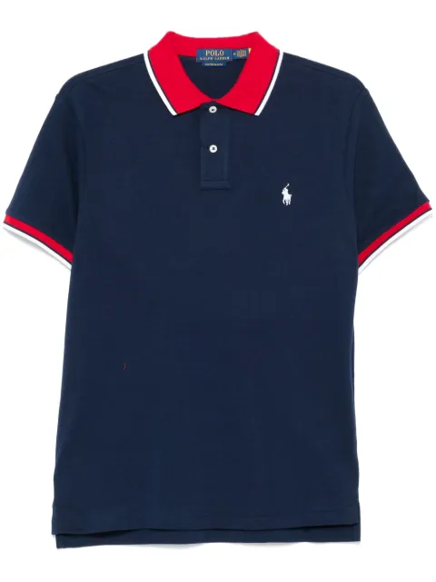 Polo Ralph Lauren Polo Pony-embroidered polo shirt Blue 710963479002