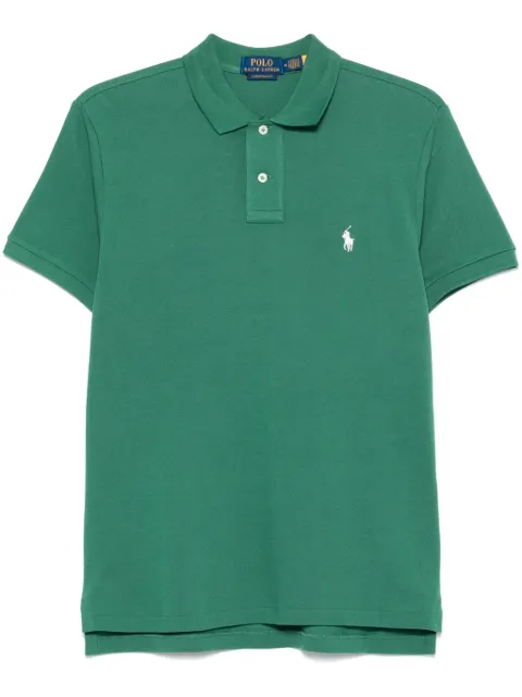Polo Ralph Lauren logo-embroidered cotton polo shirt Green 710680784427