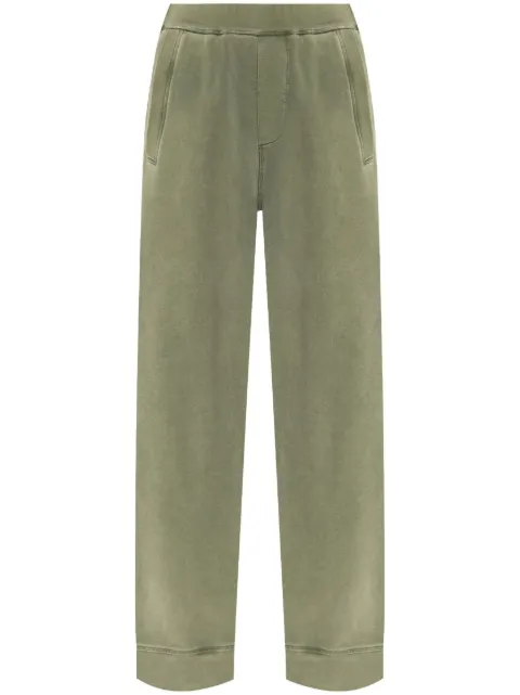 DSQUARED2 cotton track pants Green S75KB0463S25539