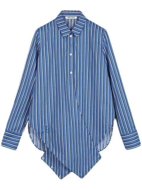 Ports 1961 striped shirt Blue PW125HLS03VPC011