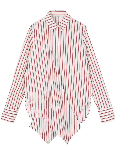Ports 1961 Amalfi Coast shirt White PW125HLS03VPC011