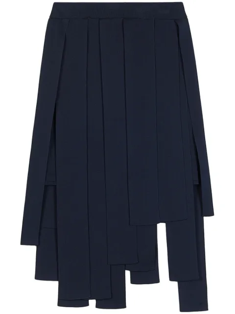 Ports 1961 asymmetric skirt Blue PW125KFX05RKE004