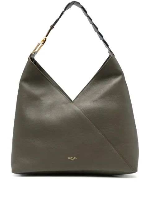 Lancel leather shoulder bag Green A12510BUTU