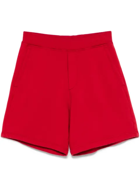 DSQUARED2 jersey-texture track shorts Red S74MU0897D25015