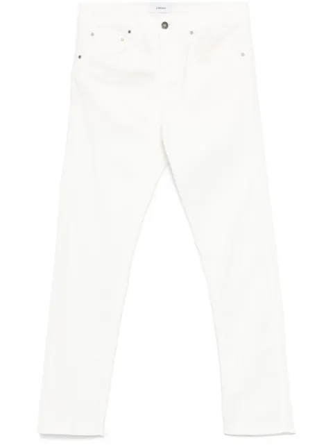 Lardini embossed-buttons jeans White ESYORKES64253
