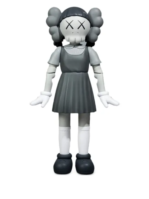 KAWS x Squid Game Young-Hee "Monotone" figurine Grey KAWS202417