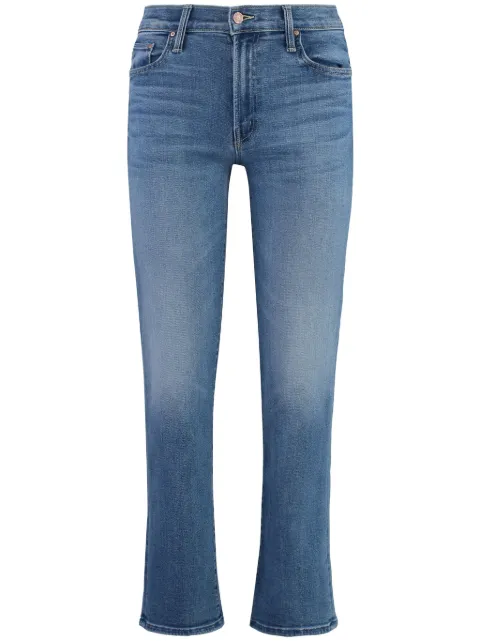 MOTHER cropped skinny jeans Blue 10757