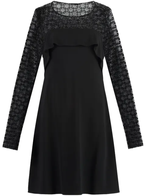 Givenchy jersey draped dress Black BW22AC20H0