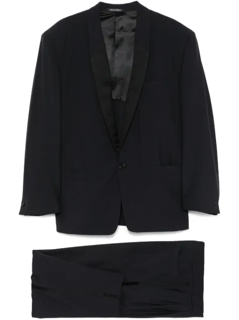 Versace Pre-Owned 1980s pleated suit Blue VE900HF