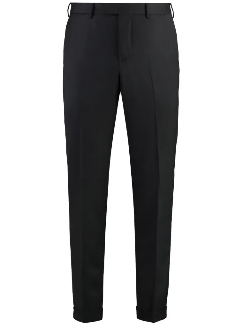 PT Torino Pantaloni Travel in misto lana Black COASMAZ00CL1