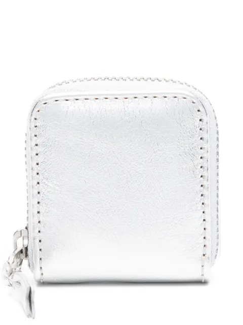 Comme Des Garçons Wallet metallic wallet Silver SA4100G