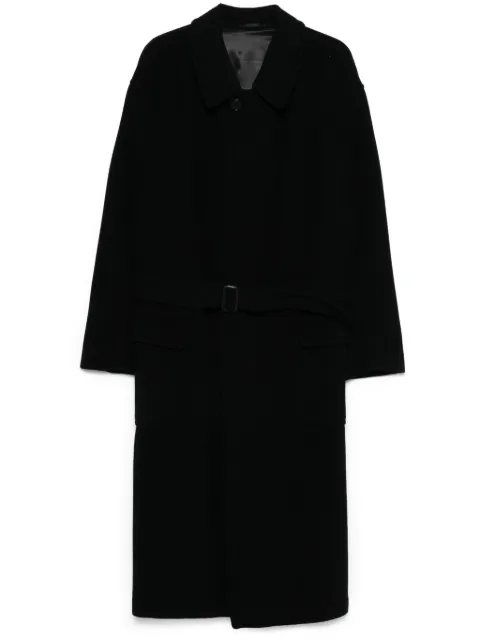 Gianfranco Ferré Pre-Owned 1980s belted coat Black FE750HE