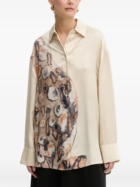 AERON abstract-print shirt Neutrals SH162507