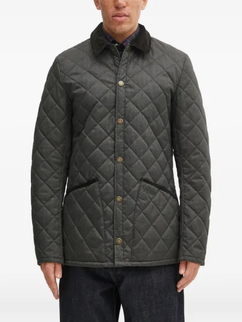 Barbour Heritage Liddesdale quilted jacket Grey MQU1722