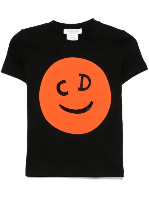 Christian Dior Pre-Owned 2001 graphic-print T-shirt Black 1H12055022